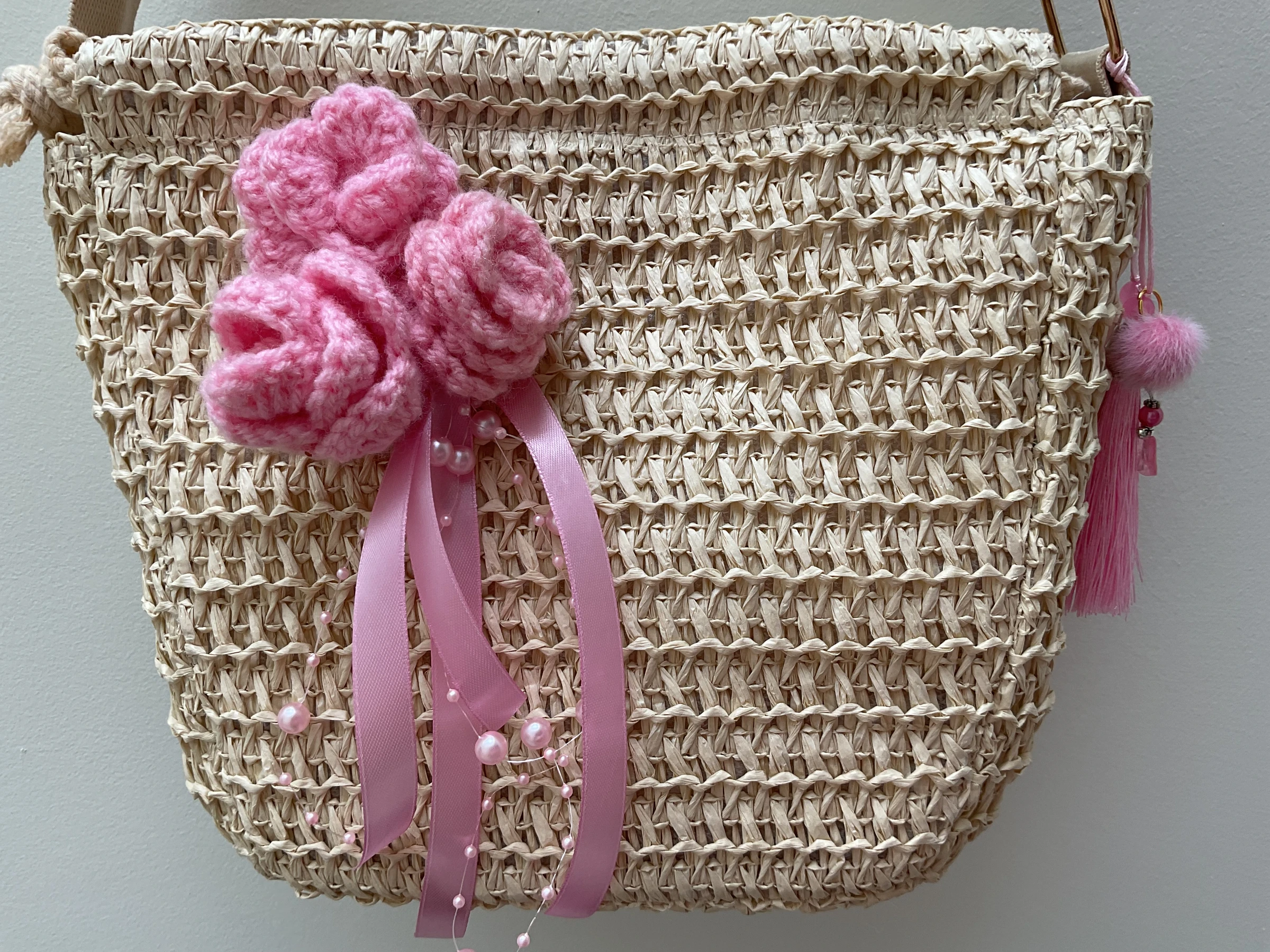 Cinturón cruzado con rosas, Made By Anne. ¡EN VENTA! – photo 2
